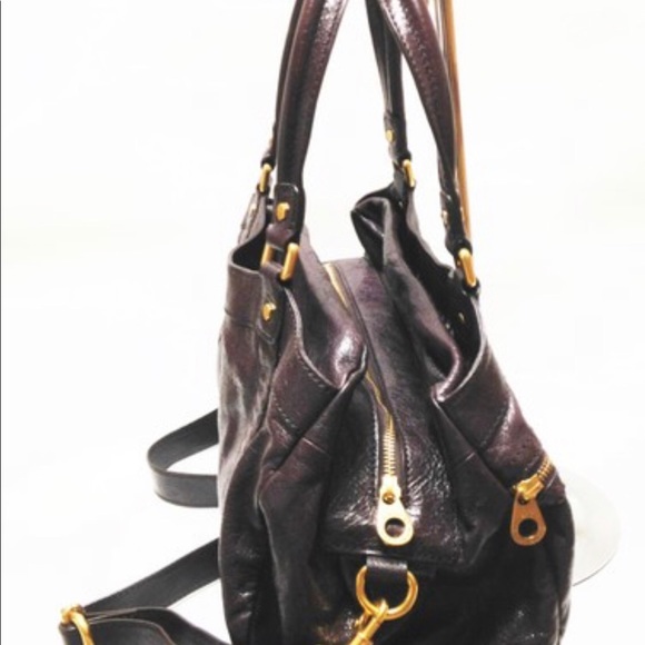 Marc by Marc Jacobs Classic Q Deep Purple Leather - Picture 7 of 15